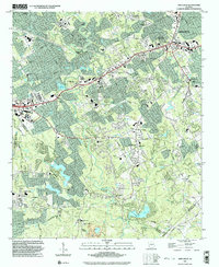 Snellville 1999 topographic map thumbnail