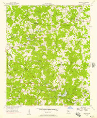 Snellville 1956 topographic map thumbnail