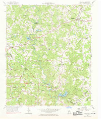 Snellville 1956 topographic map thumbnail