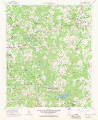 Snellville 1956 topographic map thumbnail