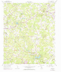 Snellville 1956 topographic map thumbnail