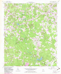 Snellville 1956 topographic map thumbnail