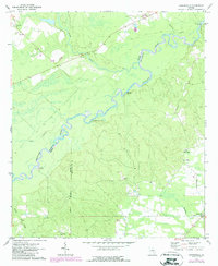 Snipesville 1971 topographic map thumbnail