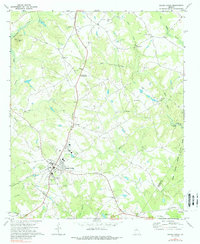 Social Circle 1971 topographic map thumbnail