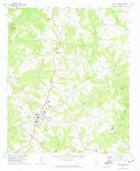 Social Circle 1971 topographic map thumbnail