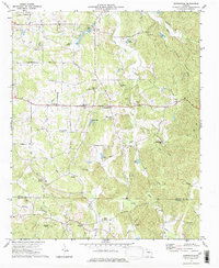 Sonoraville 1972 topographic map thumbnail