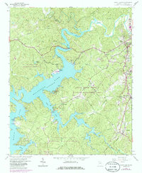 South Canton 1961 topographic map thumbnail