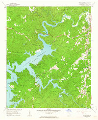 South Canton 1961 topographic map thumbnail