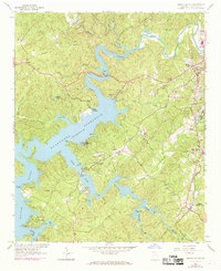 South Canton 1961 topographic map thumbnail