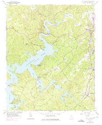 South Canton 1961 topographic map thumbnail
