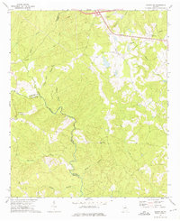 Sparta NE 1972 topographic map thumbnail