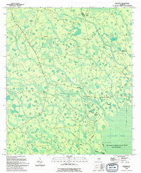Spooner 1994 topographic map preview