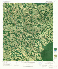 Spooner 1967 topographic map thumbnail