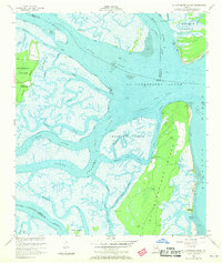 St Catherines Sound 1954 topographic map thumbnail