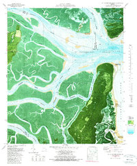 St Catherines Sound 1979 topographic map thumbnail