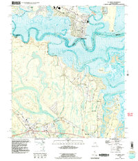 St. Marys 1993 topographic map thumbnail