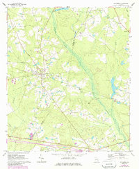 Stillmore 1971 topographic map thumbnail