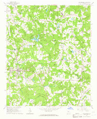 Stockbridge 1964 topographic map thumbnail
