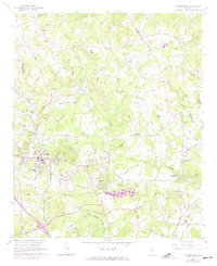 Stockbridge 1964 topographic map thumbnail