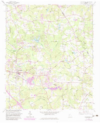 Stockbridge 1964 topographic map thumbnail
