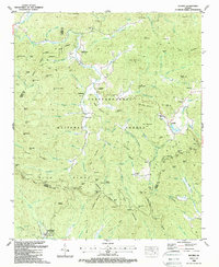 Suches 1988 topographic map thumbnail