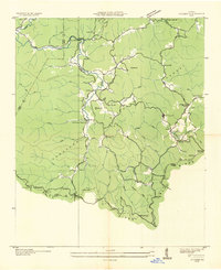 Suches 1935 topographic map thumbnail