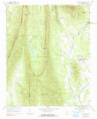 Sugar Valley 1967 topographic map thumbnail