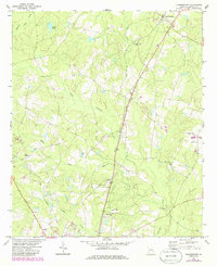 Summertown 1971 topographic map thumbnail