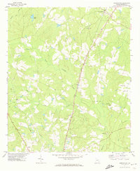 Summertown 1971 topographic map thumbnail