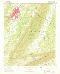 Summerville 1967 topographic map thumbnail