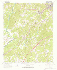 Suwanee 1964 topographic map thumbnail