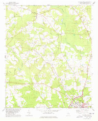 Sylvania North 1978 topographic map thumbnail