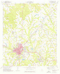 Sylvester 1973 topographic map thumbnail