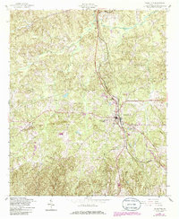 Talbotton 1955 topographic map thumbnail