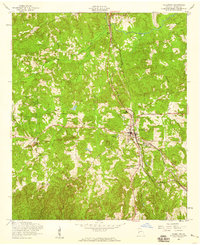 Talbotton 1955 topographic map thumbnail