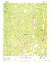 Talking Rock 1971 topographic map thumbnail