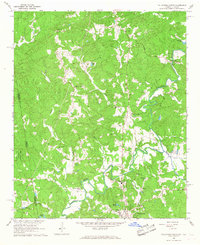 Tallapoosa North 1966 topographic map thumbnail