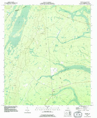Tarboro 1993 topographic map thumbnail