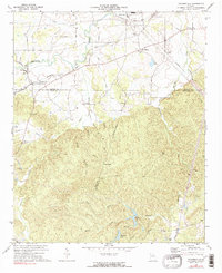 Taylorsville 1972 topographic map thumbnail