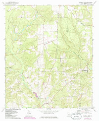 Tazewell North 1971 topographic map thumbnail