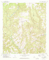 Tazewell North 1971 topographic map thumbnail