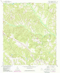 Tazewell South 1971 topographic map thumbnail