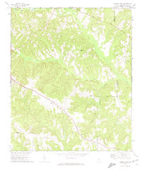 Tazewell South 1971 topographic map thumbnail