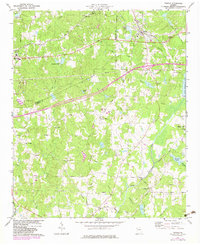 Temple 1973 topographic map preview
