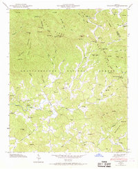 Tickanetley 1946 topographic map thumbnail