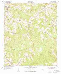 Tignall 1955 topographic map thumbnail