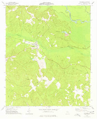Toomsboro 1973 topographic map thumbnail