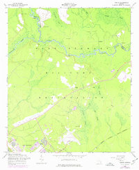 Trinity 1958 topographic map preview