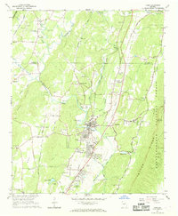 Trion 1967 topographic map thumbnail