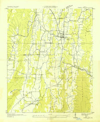 Tunnel Hill 1935 topographic map thumbnail